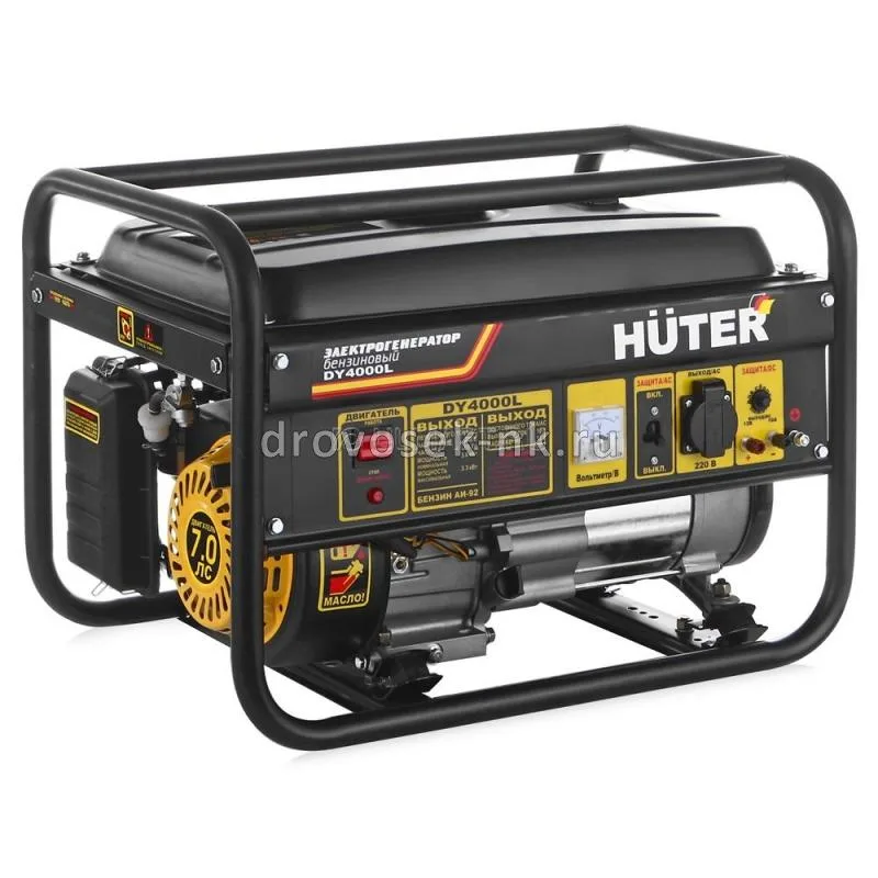 Бензогенератор HUTER DY4000L (3,2кВт) 64/1/21