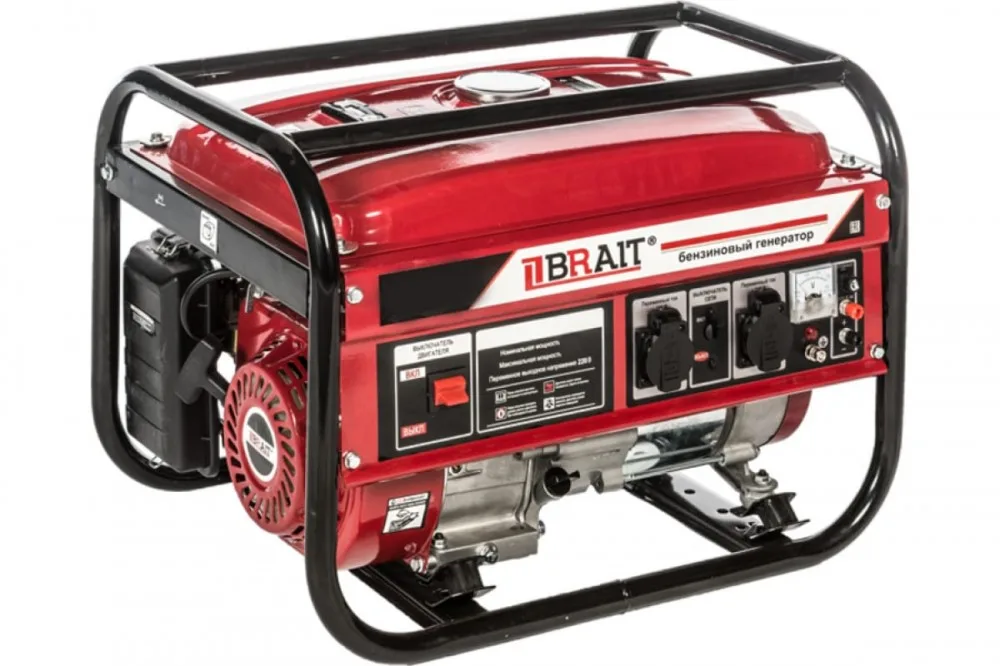 Бензогенератор BRAIT BR6500-CU(Е)