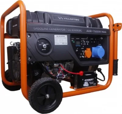 Бензогенератор VILLARTEC GG8300EBC 7,5кВт 2102830100