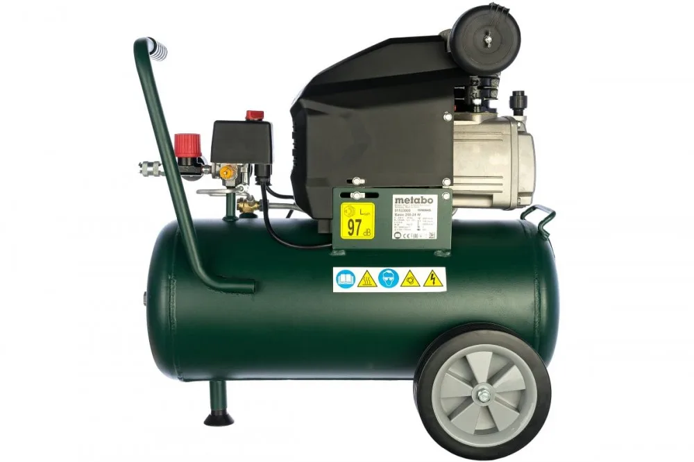 Компрессор Metabo Basik 250-24W OF безмасл. коаксильный 601532000