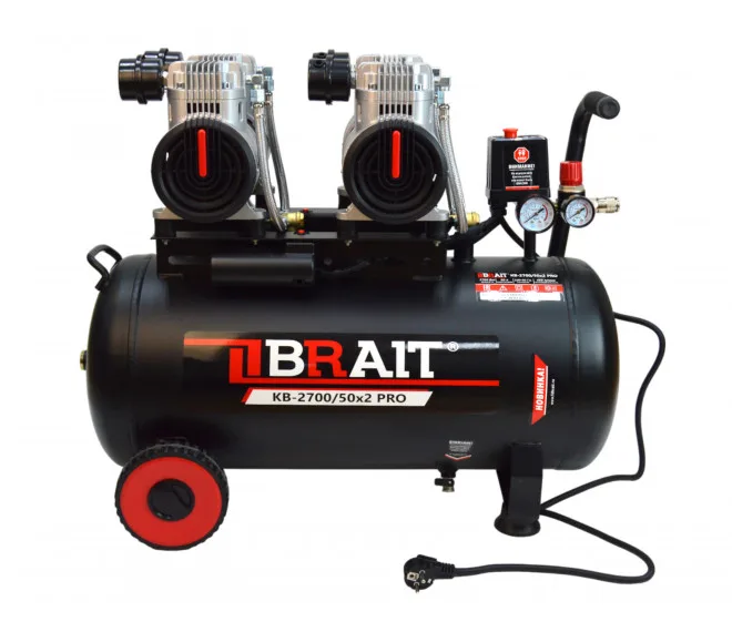 Компрессор воздушный BRAIT KB-2700/50Х2 PRO 20.01.027.043