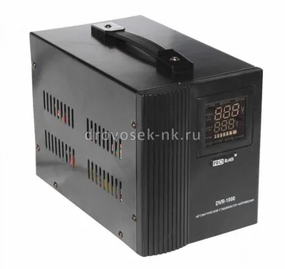 Стабилизатор напряжения ПРОРАБ DVR 1000 F