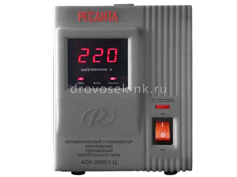Стабилизатор напряжения Ресанта АСН-2000/1-Ц 63/6/4
