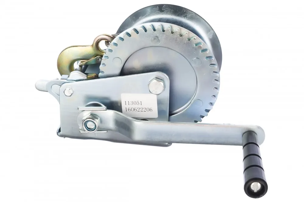 Лебедка ручная TOR ЛФ-1200 (FD) г/ п 0,5 т, длина троса 10 м