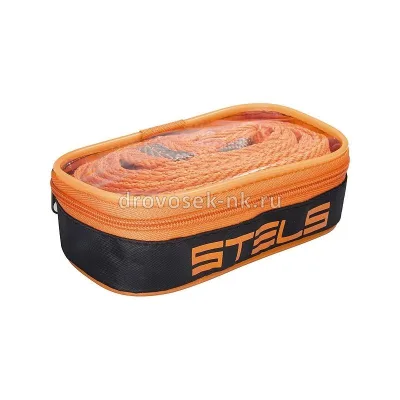 Трос буксировочный 3,5тонны, 2 крюка, сумка на молнии STELS 54379