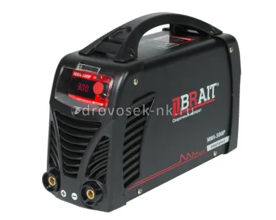 Инвертор сварочный BRAIT MMA-300P (20-300А; d. 1,6-5мм; дисплей; защита от перегрева; функция анти-п