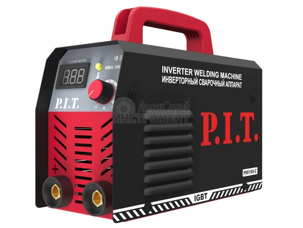 Сварочный инвертор P.I.T. PMI220-C1 IGBT (220 А,ПВ-60, от пон нап. 190,гор старт)