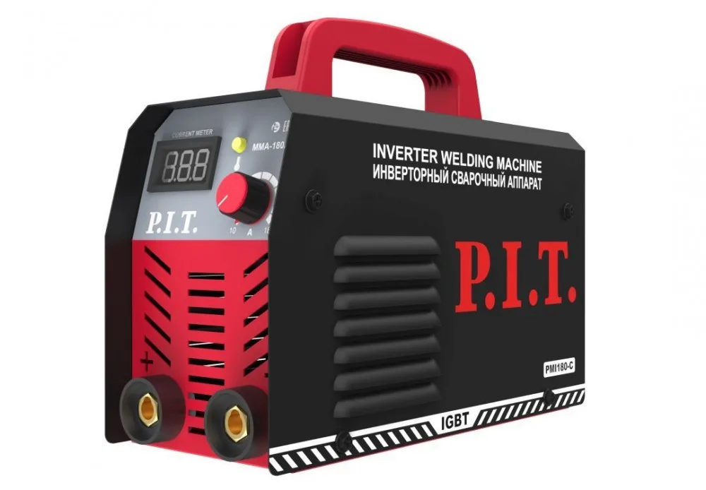 Сварочный инвертор P.I.T. PMI220-C1 IGBT (220 А,ПВ-60, от пон нап. 190,гор старт)