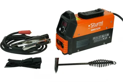 Сварочный инвертор Sturm AW97I250 (250А, ПВ 60%, 170-250В, HotStart/AntiStick/ArcForce)