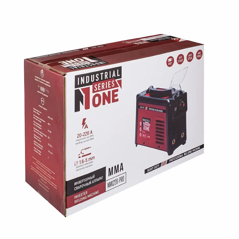 Сварочный аппарат инверторный Number One NMI 220-PRO(220A.MMA) INDUSTRIAL