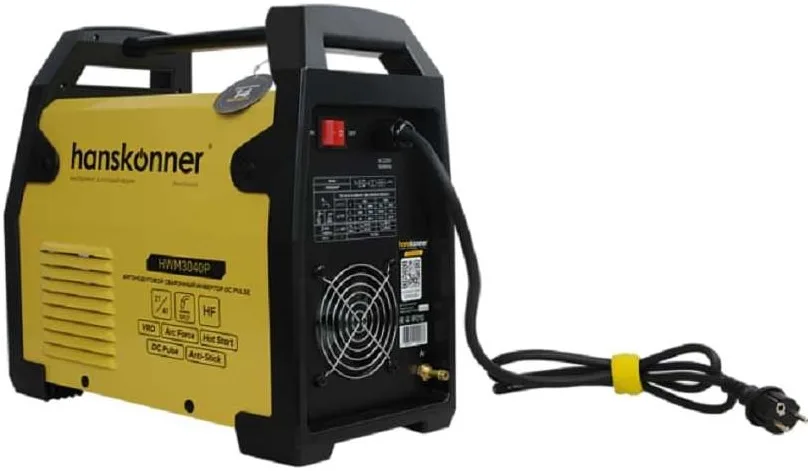 Сварочный инвертор Hanskonner TIG DC Pulse+MMA HWM3040P (200A, ПВ 80%,160-250 В)