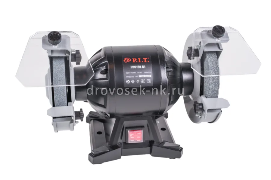 Станок точильный (ТШМ) P.I.T PBG 150-C1 (150мм, 300Вт)