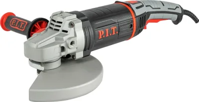 Угловая шлифовальная машина P.I.T. PWS230-C3 (230мм, 2,4кВт, плавный пуск, поворотная ручка)