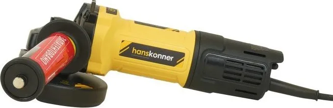 Угловая шлифовальная машина Hanskonner HAG13125TJE (125 мм,1300Вт, быст.кожух)