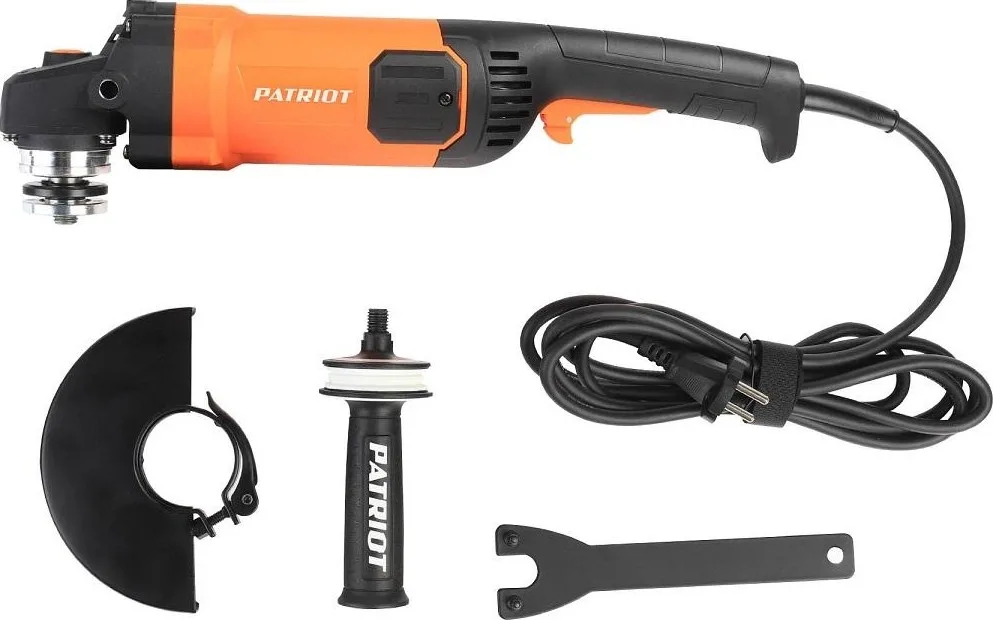 Угловая шлифовальная машина PATRIOT AG230 тон.корпус 110301245