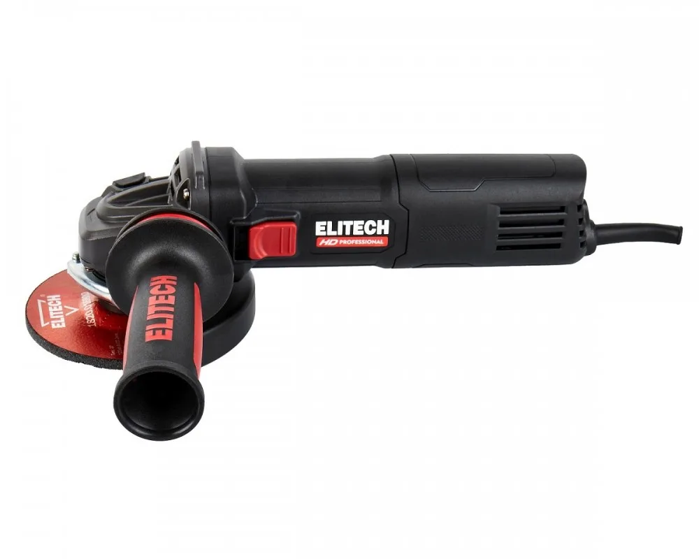 Угловая шлифовальная машина ELITECH HD AG 1412E (б/щ,125мм,1400Вт) 205374
