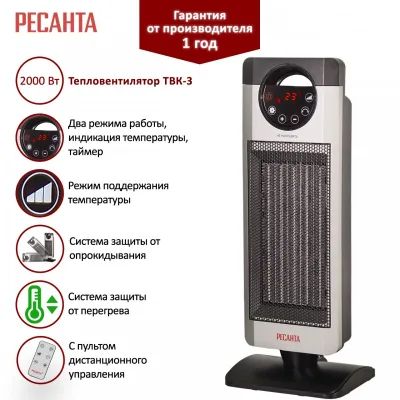 Тепловентилятор Ресанта ТВК-3 67/2/5