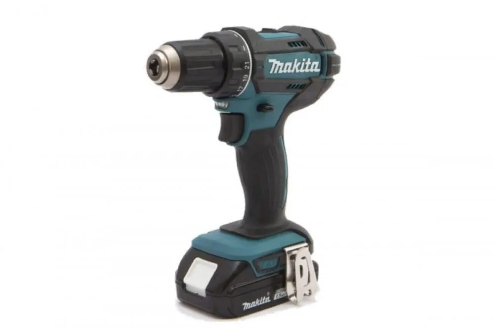 Дрель аккумуляторная Makita DDF482SYE (Li-lon, 18В, 2*1,5А/ч)
