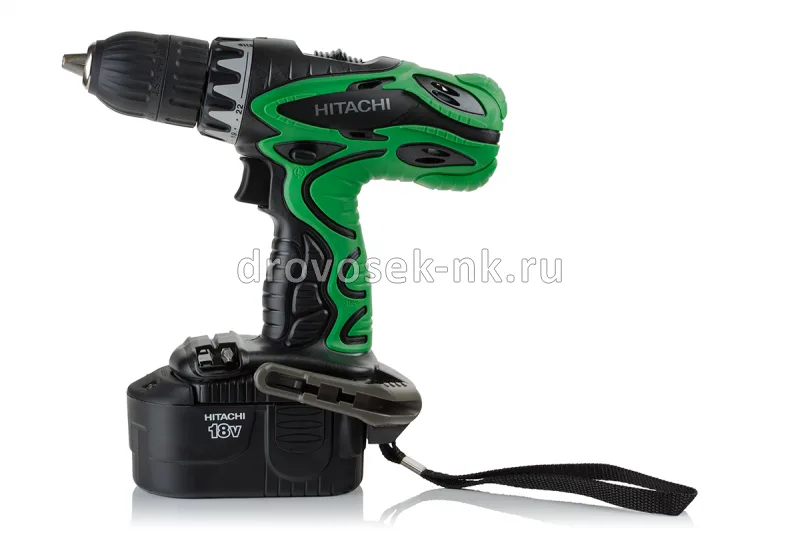 Дрель аккумуляторная Hitachi DS18DVF3-TA