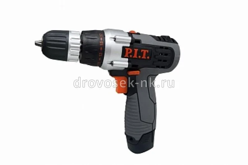 Дрель аккумуляторная P.I.T. PSR 12-C6 (12В ,1,5Ач,25Нм)