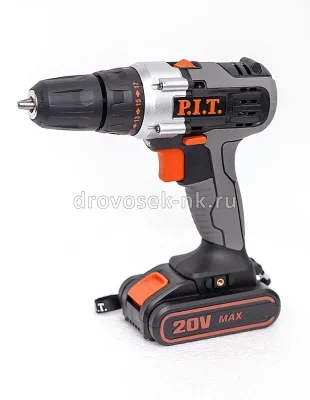 Дрель аккумуляторная P.I.T. PSR 20-C Мастер (18В 2Акк ,1,5 Ah, 32Нм)