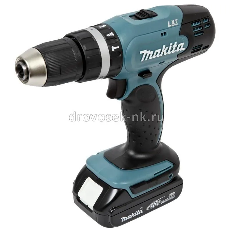 Дрель аккумуляторная Makita DDF453RFE (18В, 2*3Ач)