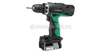 Дрель аккумуляторная Hitachi DS 14 DСL-RA (14,4B, 1,5Ач, Li-Ion)