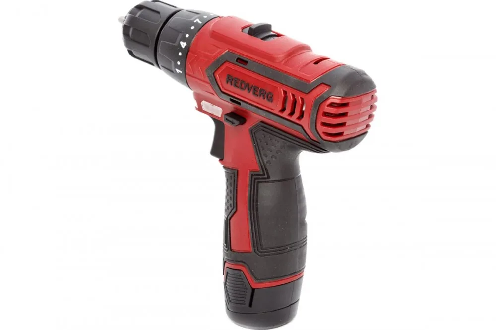 Дрель аккумуляторная RedVerg RD-SD10L/2Y