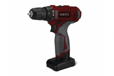 Дрель аккумуляторная OASIS AS-18V (J) КРАСНАЯ (18В, Li-Ion 1,5А/ч)