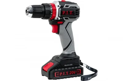 Дрель аккумуляторная P.I.T PSR18-D4 (б/щ, 20В, 2*1,5Ач, 40Нм, кейс)