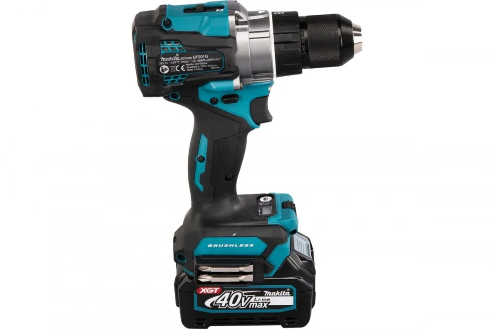 Дрель аккумуляторная Makita DF001GD201 (40В Li-ion 2*2,5 Ач)