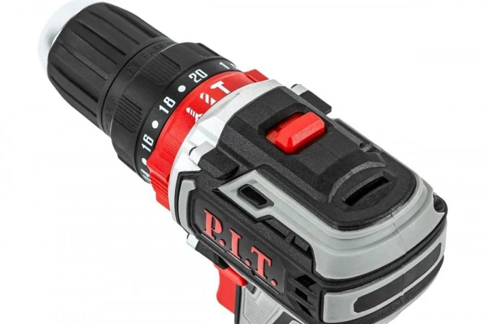 Дрель аккумуляторная P.I.T. PSR18-D4 Promo (20В, 1 Li акк. 1,5Ач, 2 ск, 30Нм)