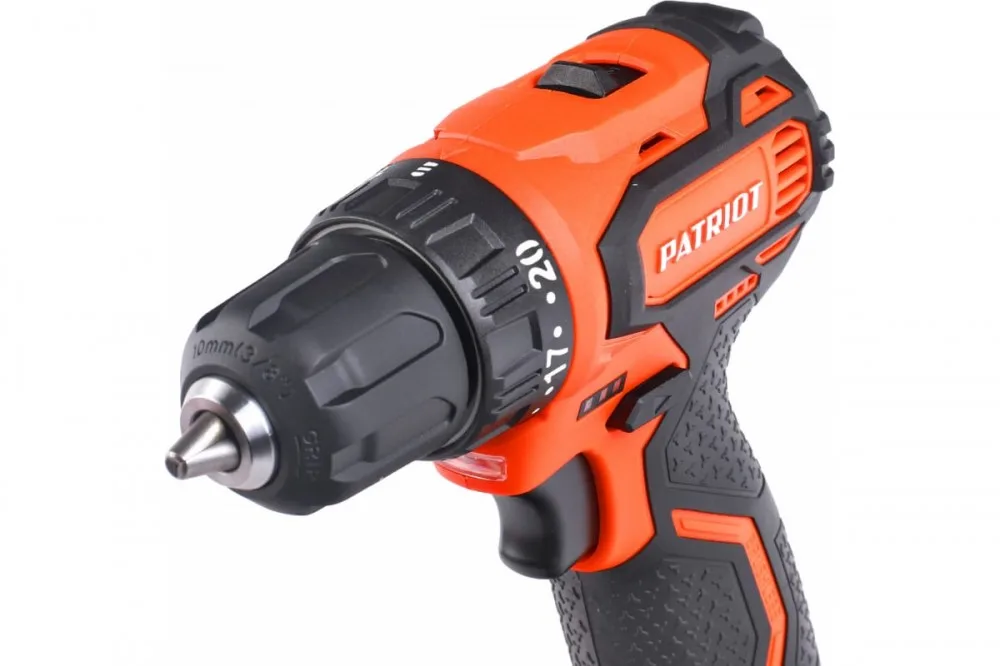 Дрель аккумуляторная PATRIOT BR367Li 180201367 (12V,Li-ion 2акк*2,0Ач, 35Нм,кейс)
