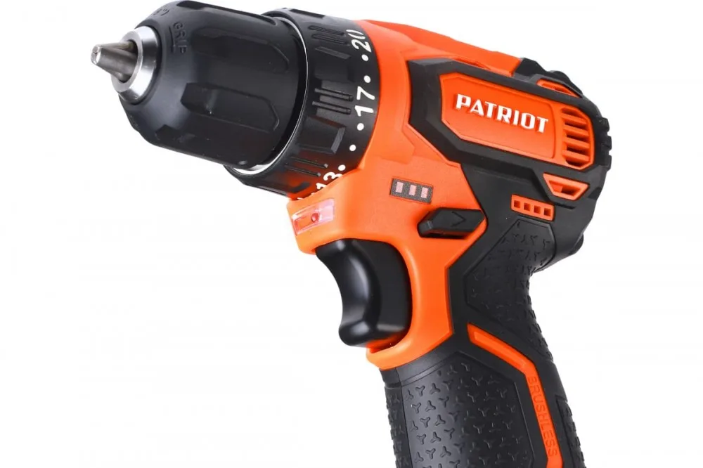 Дрель аккумуляторная PATRIOT BR367Li 180201367 (12V,Li-ion 2акк*2,0Ач, 35Нм,кейс)