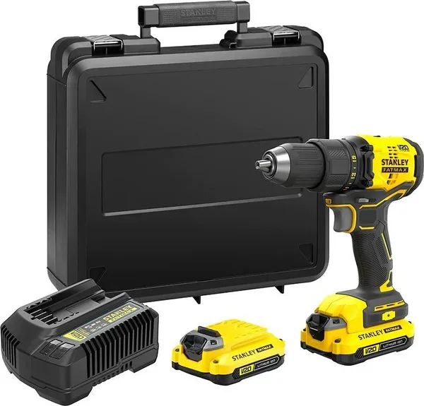 Дрель аккумуляторная Stanley SFMCD711D22 (18В, 2акк., 2А*ч)