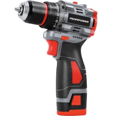 Дрель акк. ProfiPower BL-161 (16В,Li-ion 2*2Ач,40Нм,кейс, б/щ)