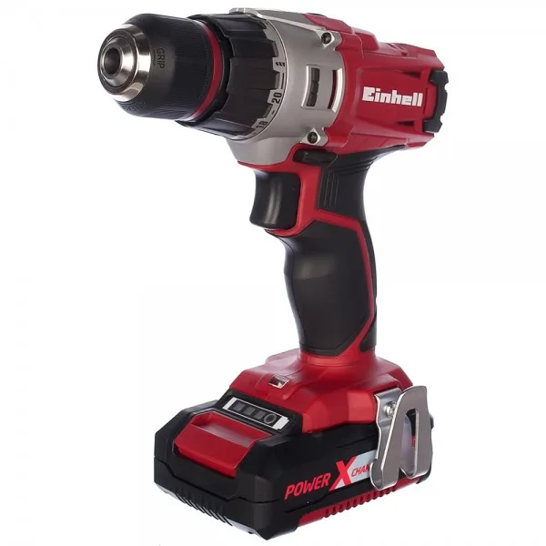 Дрель аккумуляторная EINHELL PXC TE-CD 18/2 Li kit (2*1,5Aч) 4513830