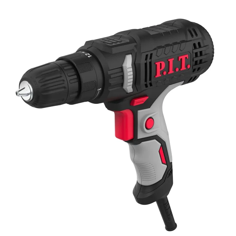 Дрель-шуруповерт P.I.T PBM10-C4 (400Вт, 22Нм, рег.23+1, БЗП 10мм, 1ск, 0-800об/мин)