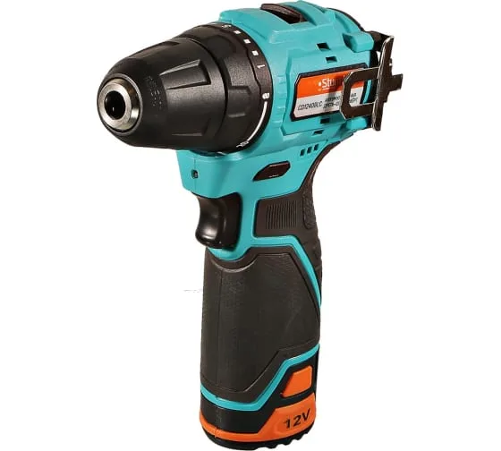 Дрель аккумуляторная Sturm CD1240BLC (б/щ,1BatterySystem,12В,40Нм2*2,0Ач,пист.рук.,кейс)