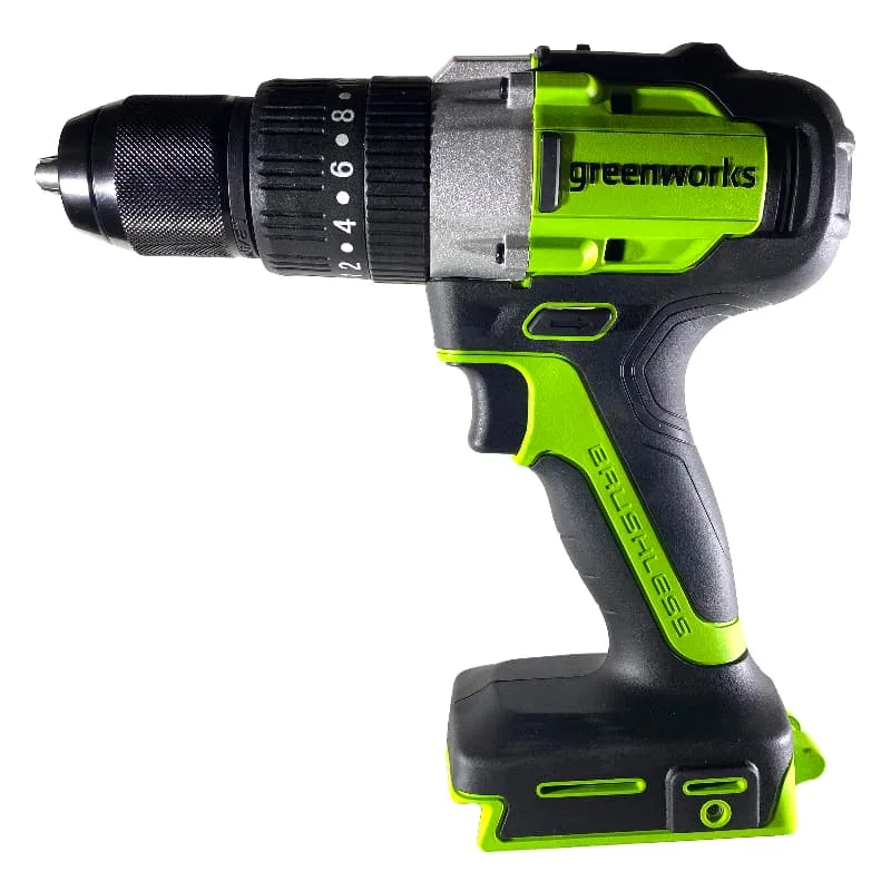 Дрель аккумуляторная ударный Greenworks GD24DD60 ( БЕЗ АКБ и ЗУ ,24В) 3704107