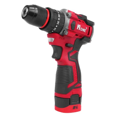 Дрель акк Number One CDI 14,4/2,0-SPRO-2B (б/щ, 42Hm,14,4В, 2Ah,10мм БЗПметал, удар,КЕЙС)
