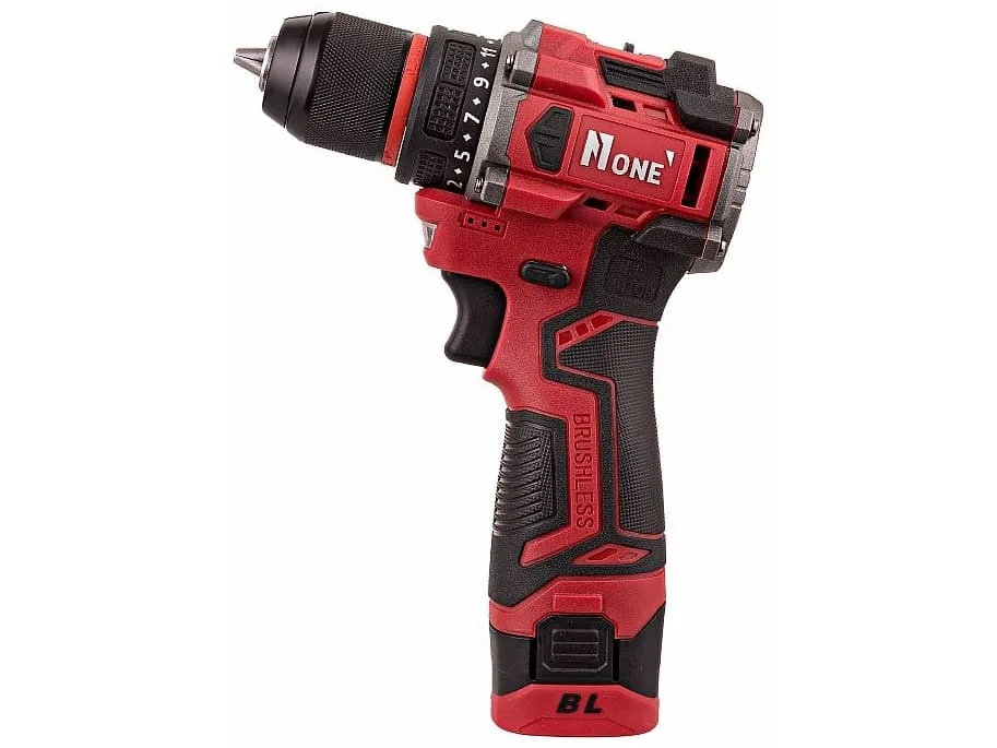 Дрель акк Number One CDI 14,4/2,0-SPRO (б/щ, 42Hm,14,4V/2,0Ah,10мм метал.патрон,500-1650об/мин,КЕЙС)