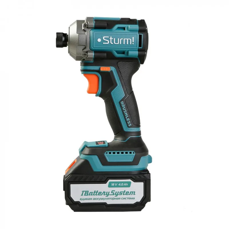 Винтоверт ударный б/щ Sturm CD250H (18В,1*4,0Ач,250Нм,1/4")