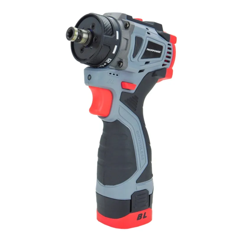 Дрель аккумуляторная ProfiPower BL-161B E0241 (б/щ, 16В,Li-ion 2*2Ач,40Нм, ЗУ, кейс, съемный патрон)