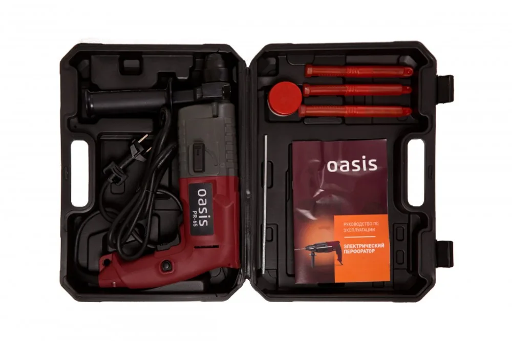 Перфоратор электрический Oasis PR-65 КРАСНЫЙ