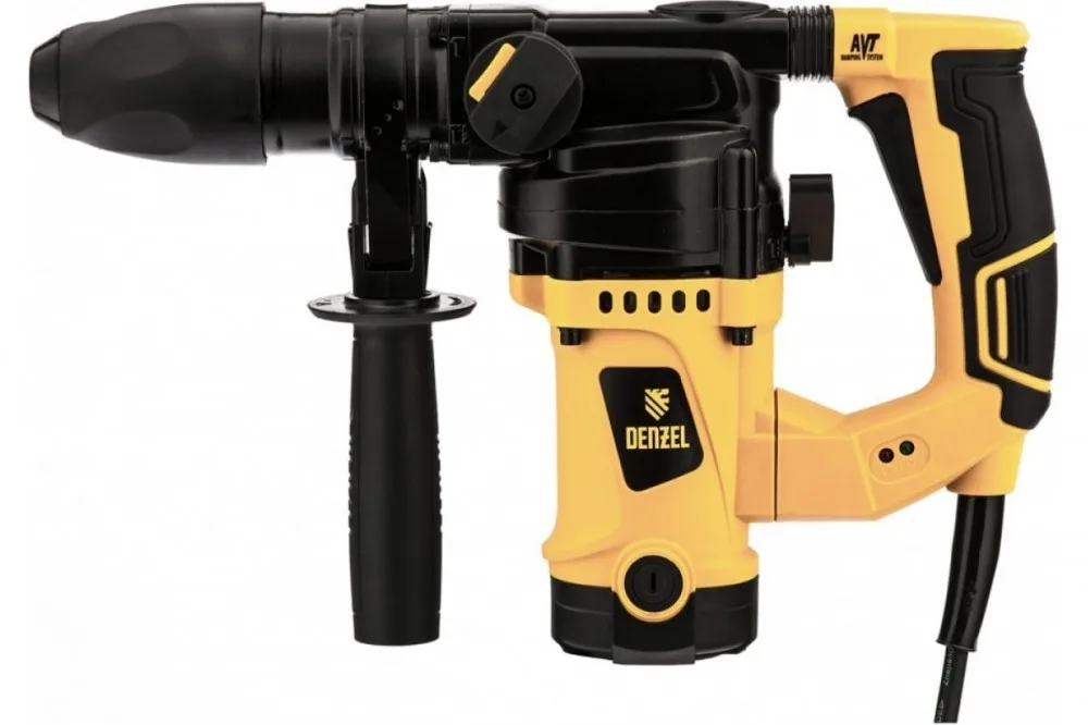 Перфоратор Denzel RHV-1100-26 (SDS-plus, 1050Вт, 4Дж, 3 реж) 26610