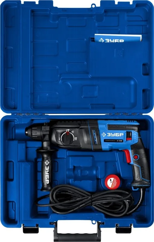 Перфоратор ЗУБР Профессионал ЗП-2680 (26мм, 850Вт, SDS Plus)