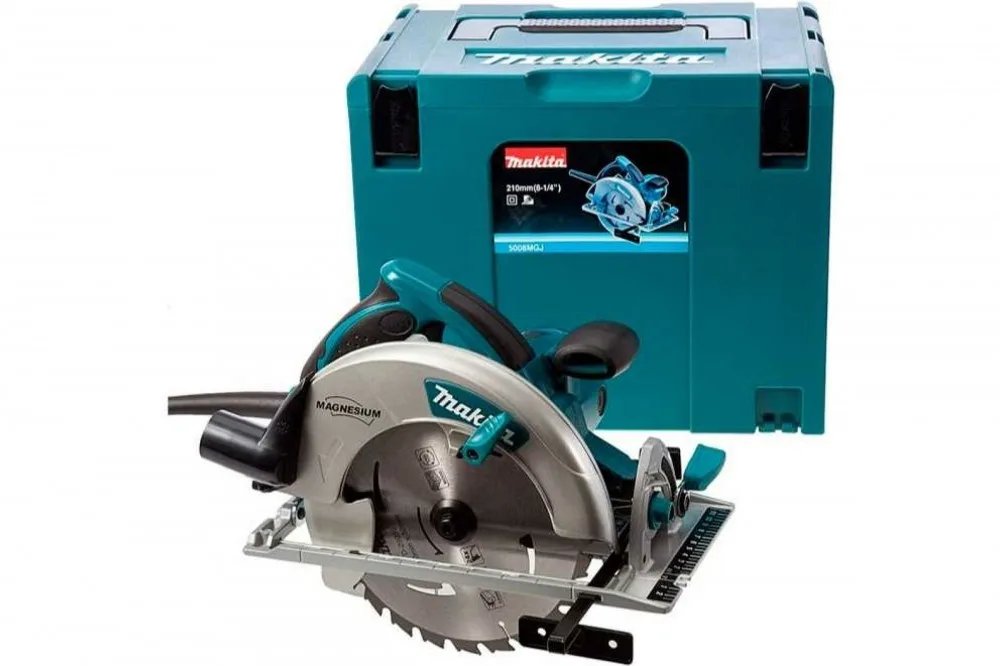 Пила дисковая электрическая Makita 5008MGJX2 +D29050,Makpac (210*30мм, 1,8кВт)