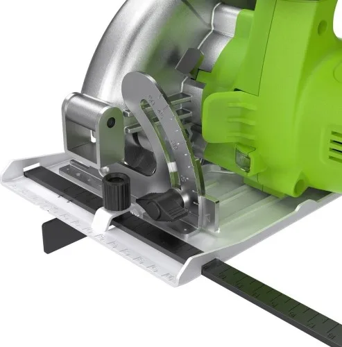 Пила циркулярная аккум. Greenworks GD24CS165 (24V, 4800об/мин, 57мм, 1АКБ*4А и ЗУ, кор) 1501607CUB