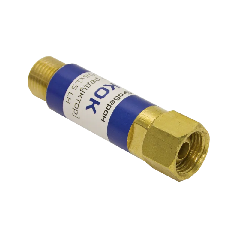 Клапан огнепреградительный КОК (оптима) кислород N5130 (на редуктор)